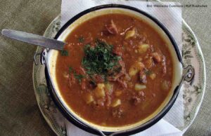 Fritz tauscht Gulasch gegen Geschmortes