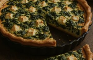 Konstantin kocht: Spinatquiche mit Feta
