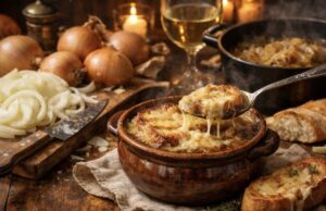 Konstantin muss weinen: Französische Zwiebelsuppe