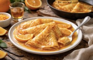 Klara erzählt die Story einer feinen Crêpe Suzette